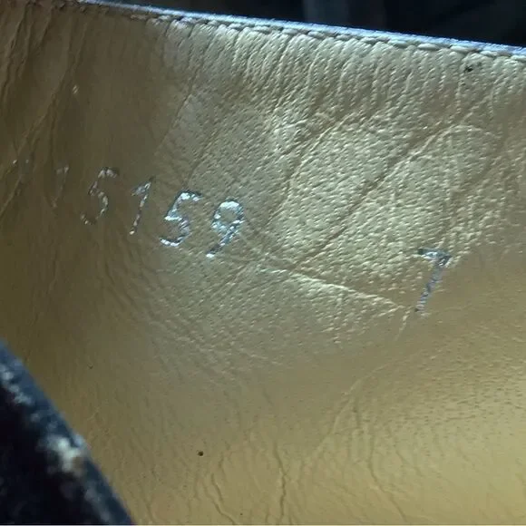 GUCCI Vintage Black Leather Ankle Heeled Boots - Picture 8 of 10